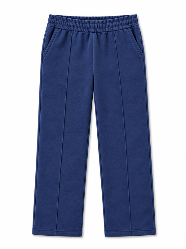 Kids Blue Winter Fleece Trousers | Warm & Comfortable Track Pants